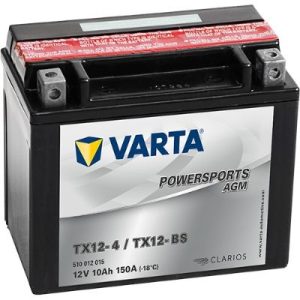 Baterie moto VARTA POWERSPORTS AGM 510012015 I314, 12 V, 10 Ah, 150 A, 152x88x131 mm