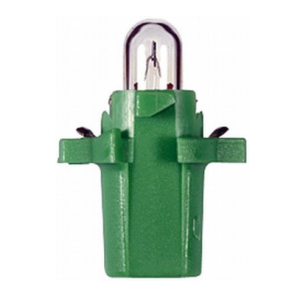 Bec auto incandescent iluminare bord, cu mufa, B8.7d 12V 2W, HELLA Standard 8GA 007 997-091