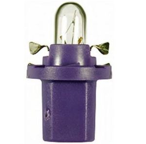 Bec auto iluminare bord, cu mufa, BX8.5d 12V 0.36W, HELLA Standard 8GA 007 997-151, se vinde la set de 10 bucati/pret pe bucata