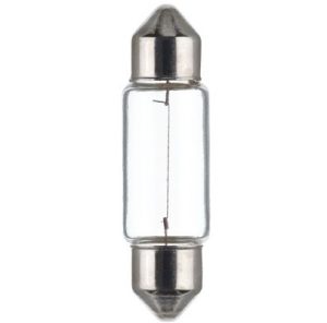 Bec auto iluminare numar circulatie SV8.5 12V 5W 11/35mm C5W, HELLA 8GM 002 092-121