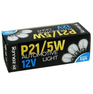 Bec dublu filament 12V P21/5W BAY15D, ZOLLEX 8724, pentru frana si pozitie