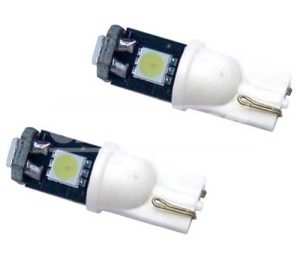 Set 2 becuri LED auto pentru semnalizare CARPRISS 79780291, T10, 12V, 0.8W, W2.1x9.5d