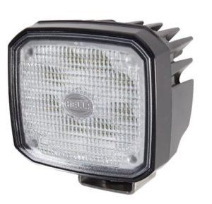 Proiector auto LED HELLA 1GA 995 606-001, patrat, 133x115 mm, 12/24V, 50 W, fara cablu, 6500 K