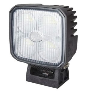 Proiector auto LED HELLA 1GA 996 284-031, patrat, 12/24V, 15 W, lungime cablu 500 mm, 6500 K