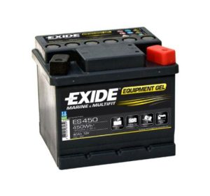 Baterie EXIDE ES450 GEL, tensiune 12 V, amperaj 40 Ah, curent pornire 280 A, 210 x 175 x 175 mm, borna dreapta plus