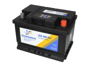 Baterie auto CARTECHNIC Ultra Power 553400047, tensiune 12 V, amperaj 53 Ah, curent pornire 470 A, borna normala dreapta +