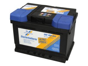 Baterie auto CARTECHNIC Ultra Power 560409054, tensiune 12 V, amperaj 60 Ah, curent pornire 540 A, borna normala dreapta +