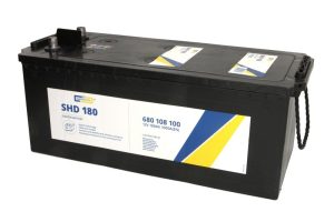 Baterie camion CARTECHNIC Ultra Power 680108100, tensiune 12 V, amperaj 180 Ah, curent pornire 1000 A, borna inversa stanga +