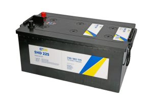 Baterie camion CARTECHNIC SHD Ultra Power 725103115, tensiune 12 V, amperaj 225 Ah, curent pornire 1150 A, borna inversa stanga +