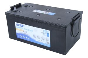 Baterie auto EXIDE Equipment Gel ES2400, tensiune 12 V, amperaj 210 Ah, curent pornire 1030 A, borna stanga plus