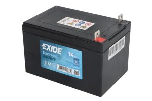 Baterie auto EXIDE Start-Stop Auxiliary EK143, tensiune 12 V, amperaj 14 Ah, curent pornire 80 A, borna stanga plus