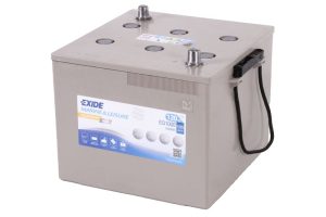 Baterie auto EXIDE Marine and Leisure Equipment AGM EQ1000, tensiune 12 V, amperaj 120 Ah, curent pornire 1225 A, borna dreapta plus