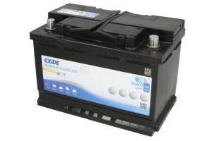 Baterie auto EXIDE Marine and Leisure Equipment AGM EQ600, tensiune 12 V, amperaj 70 Ah, curent pornire 760 A, borna dreapta plus
