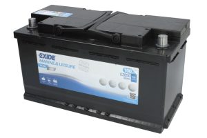 Baterie auto EXIDE Marine and Leisure DUAL EFB EZ850, tensiune 12 V, amperaj 100 Ah, curent pornire 900 A, borna dreapta plus