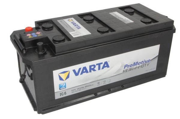 Baterie camioane VARTA K4 ProMotive Heavy Duty 643033095, tensiune 12 V, amperaj 143 Ah, curent pornire 950 A, borna stanga plus