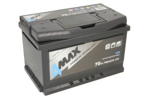 Baterie auto 4MAX Start Stop EFB BAT70/700R/EFB/4MAX, tensiune 12 V, amperaj 70 Ah, curent pornire 700 A, dreapta plus