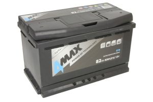 Baterie auto 4MAX Start Stop EFB BAT82/820R/EFB/4MAX, tensiune 12 V, amperaj 82 Ah, curent pornire 820 A, dreapta plus