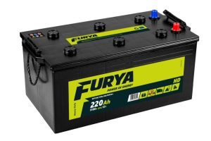 Baterie camion FURYA HD BAT220/1100L/HD/FURYA+, tensiune 12 V, amperaj 220 Ah, curent pornire 1100 A, borna stanga plus
