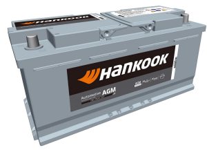 Baterie auto HANKOOK Start Stop AGM AGM60520, tensiune 12 V, amperaj 105 Ah, curent pornire 950 A, borna dreapta plus