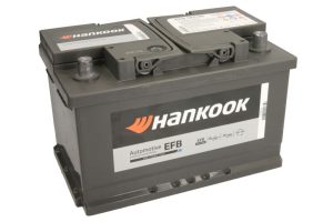 Baterie auto HANKOOK Start Stop EFB EFB56530, tensiune 12 V, amperaj 65 Ah, curent pornire 650 A, borna dreapta plus
