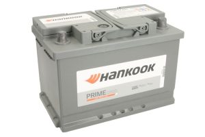 Baterie auto HANKOOK Prime PMF57705, tensiune 12 V, amperaj 77 Ah, curent pornire 780 A, borna dreapta plus