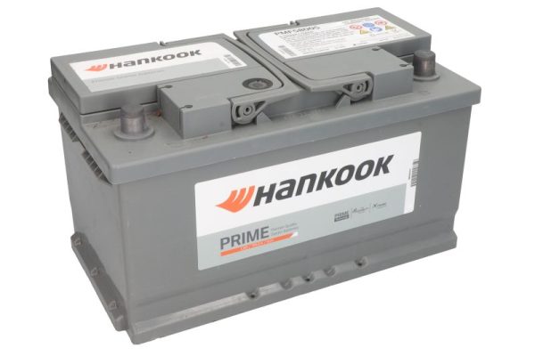 Baterie auto HANKOOK Prime PMF58005, tensiune 12 V, amperaj 80 Ah, curent pornire 800 A, borna dreapta plus