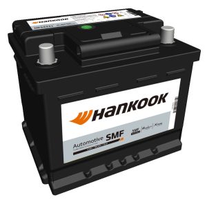 Baterie auto HANKOOK SMF MF54321, tensiune 12 V, amperaj 45 Ah, curent pornire 450 A, borna dreapta plus