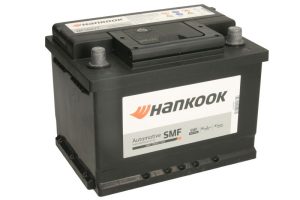 Baterie auto HANKOOK SMF MF56077, tensiune 12 V, amperaj 60 Ah, curent pornire 510 A, borna dreapta plus