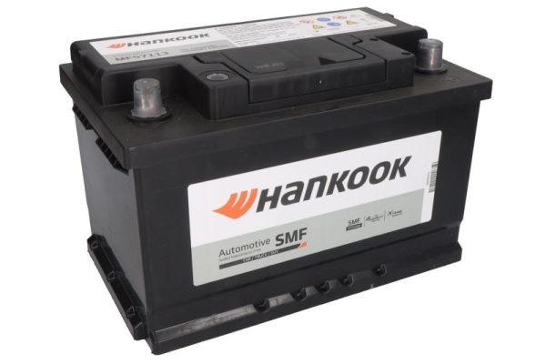 Baterie auto HANKOOK SMF MF57113, tensiune 12 V, amperaj 72 Ah, curent pornire 640 A, borna dreapta plus