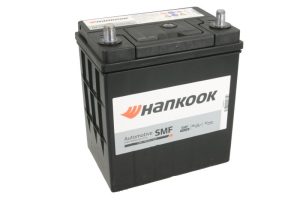 Baterie auto HANKOOK SMF MF54027, tensiune 12 V, amperaj 40 Ah, curent pornire 360 A, borne subtiri, stanga plus