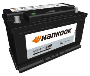 Baterie auto HANKOOK SMF MF58043, tensiune 12 V, amperaj 80 Ah, curent pornire 640 A, borna dreapta plus