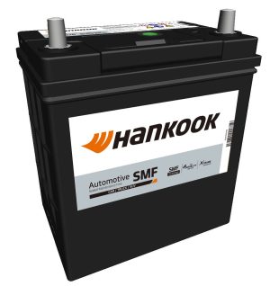 Baterie auto HANKOOK SMF MF54026, tensiune 12 V, amperaj 40 Ah, curent pornire 360 A, borna dreapta plus