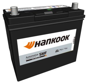 Baterie auto HANKOOK SMF MF54584, tensiune 12 V, amperaj 45 Ah, curent pornire 360 A, borne subtiri, dreapta plus
