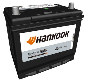 Baterie auto HANKOOK SMF MF56069, tensiune 12 V, amperaj 60 Ah, curent pornire 480 A, borne subtiri, stanga plus