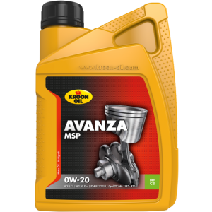 Ulei motor KROON OIL Avanza MSP 0W20 37349, volum 1 litru, sintetic