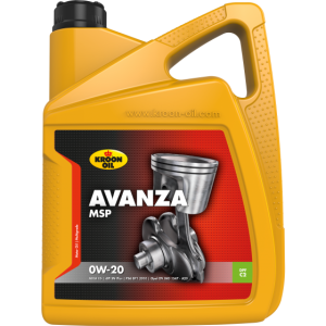 Ulei motor KROON OIL Avanza MSP 0W20 37350, volum 5 litri, sintetic
