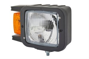 Proiector universal HELLA 1EA 007 108-021, 138 x 124 mm, becuri H4, T4W, P21W, alimentare 12/24 V, 4 functii luminoase