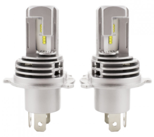 Set 2 becuri LED CARGUARD Offroad H4LED1, H4, 12V, lumina alba, 4000 lumeni