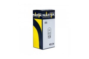 Bec fara soclu NARVA 17919, W21/5W, 12V, 21/5 W, W3x16d, se vinde la set de 10 bucati/pret pe bucata