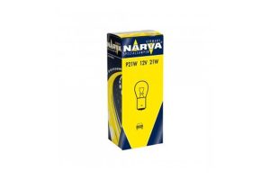 Bec semnalizare NARVA 17635, 12 V, P21W, 21W, pret pe bucata / comanda minima 10 bucati