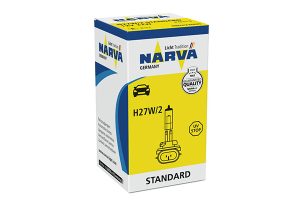 Bec far NARVA 48042, H27W/2, tensiune 12 V, PGJ13, putere 27W