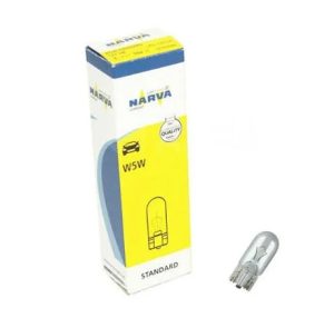 Bec fara soclu NARVA Range Power Blue+ 17189RPNVACP, tensiune 12 V, W5W, putere 5W, se vinde la set de 10 bucati/pret pe bucata