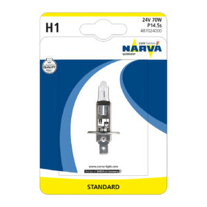 Bec camion 24 V, H1 70W Heavy Duty NARVA 06283