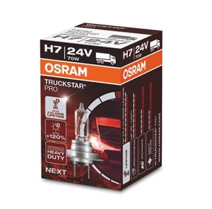Bec camion far faza lunga 24 V, H7 70 W Truckstar Pro Plus120, Nextgen OSRAM 64215TSP