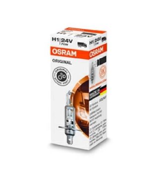 Bec camion far faza lunga 24 V, H1 70 W, original, OSRAM 64155