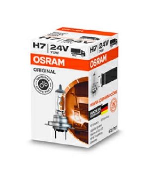 Bec camion far faza lunga 24 V, H7 70 W, original, OSRAM 64215