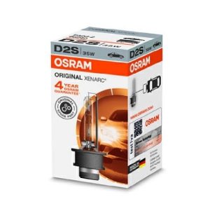 Bec Xenon far faza lunga 85V D2S 4100 K Xenarc, original, OSRAM 66240