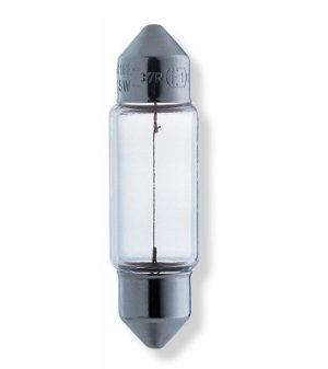 Bec iluminare numar circulatie 12 V, C5W, SV8,5-8, original, OSRAM 6418, pret pe bucata, comanda minima 10 bucati