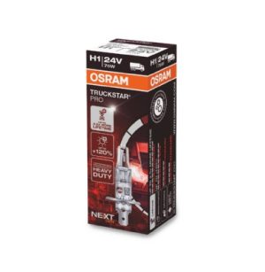 Bec far faza lunga camion 24 V, H1 70 W Truckstar Pro Plus120, Nextgen OSRAM 05139