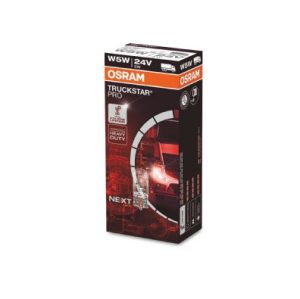 Bec semnalizator camion 24 V, W5W Truckstar Pro Plus100, OSRAM 35572